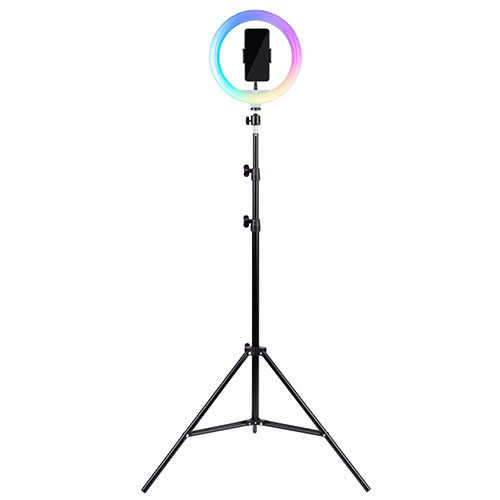 Набір 2 в 1 Трипод для смартфонів + світлодіодне кільце Havit HV-ST7026