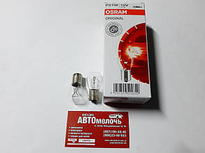 Лампа P21W 12V 21W 1 контакт Osram