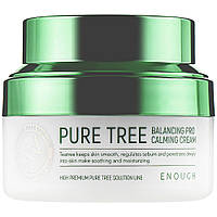 Заспокійливий крем для обличчя з маслом чайного дерева Enough Pure Tree Balancing Pro Calming Cream 50 мл