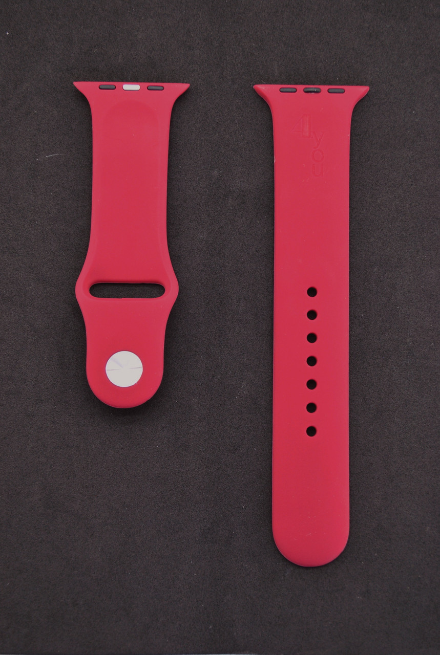 Ремінець силіконовий для смарт годинника 4you LIFE 34 мм Red