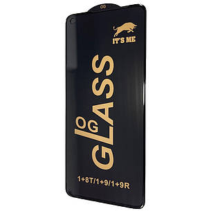 Захисне скло 6D для OnePlus 9R Black, фото 1