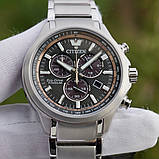 Citizen AT2470-85H Eco-Drive Chronograph Quartz TITANIUM, фото 10