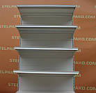 Торгові односторонні (пристінні) стелажі «Колумб» (Україна), 200х90 см., кремові, Б/у, фото 6