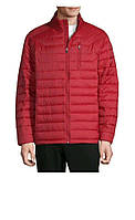 Куртка-пуховик Xersion, ветрозащитная, легкая, на молнии, красный, размер XL.