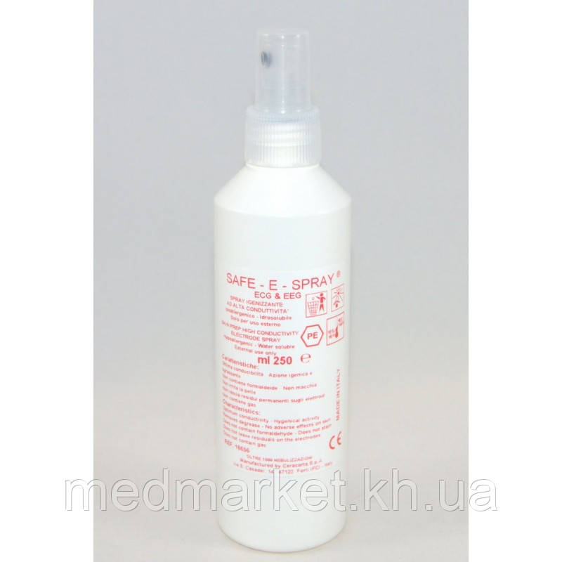 Спрей для ЕКГ/ЕГ із високою електропровідністю SAFE-E-SPRAY 250 мл