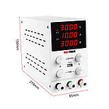 Блок живлення лабораторний SPS3010D 30V 10A, фото 2