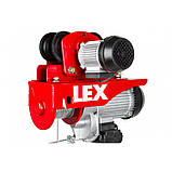 Тельфер з кареткою LEX LXEH800TW (дорогий пульт управління), фото 5