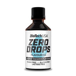 Підсолоджувач Zero Drops BioTech 50 мл Кокосовий макарун