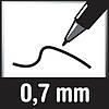 Набір ручок із водорозчинним чорнилом STABILO OHPen UNIVERSAL F 0.7 мм (4 шт.), фото 2