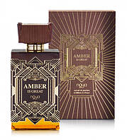 Мужская арабская парфюмированная вода Afnan Amber Is Great (Noya) 100ml