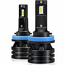 Світлодіодні LED автолампи M2 LED BULB цоколь H8, H11, H9, CREE, 28 Вт, 9-32 В, 6000 Lm, 6500 K комплект 2 штуки, фото 10