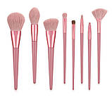 Набір пензлів для макіяжу 8 шт Lily rose, фото 4