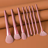 Набір пензлів для макіяжу 8 шт Lily rose, фото 3