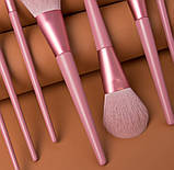 Набір пензлів для макіяжу 8 шт Lily rose, фото 7