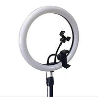 Кільцева лампа зі штативом для селфі Ring Supplementary 26 см на 1 утримувач.