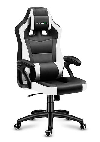 Крісло геймерське комп'ютерне HUZARO Force 4.2 White, фото 1