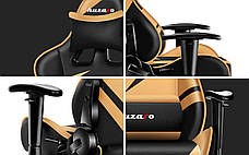 Крісло геймерське комп'ютерне HUZARO FORCE 6.0 Gold LE, фото 6