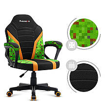 Крісло геймерське комп'ютерне Дитяче HUZARO RANGER 1.0 Pixel Mesh Оббивка тканина, фото 5