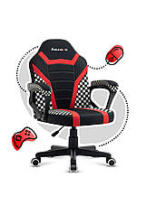 Крісло геймерське комп'ютерне Дитяче HUZARO RANGER 1.0 Race Mesh Оббивка тканина, фото 3