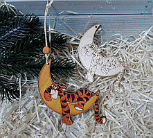 Символ 2022 року!! Тигра на місяці, 9см