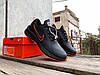Чоловічі шкіряні кросівки Nike Zoom Winflo 8 Black Orange чорні з жовтогарячим водонепроникні, фото 10