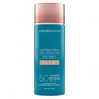 СОЛНЦЕЗАЩИТНЫЙ КРЕМ ДЛЯ ЛИЦА С ТОНОМ SPF 50 COLORESCIENCE FACE SHIELD FLEX медиум