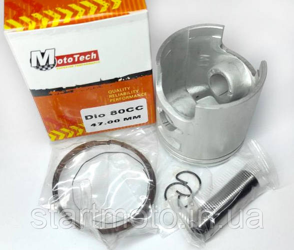 Поршень Honda 80c (Ø47,00 мм) DIO AF-18/27 TACT AF-24/51 "MotoTech ...