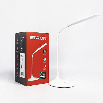 Світлодіодна настільна лампа ETRON Desk Lamp delta 6 W White(1-EDL-405)