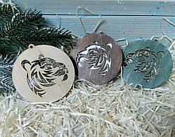 Символ 2022 року! Підвіска ТИГР в кулі 9см