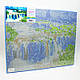 Алмазна мозаїка Мальовничий водоспад DMF-337 (40 x 50 см) на підрамнику, фото 2