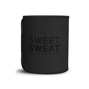 Пояс тример для схуднення Sports Research Sweet Sweat Limited Edition Black Matte