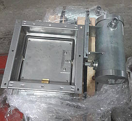 Клапан вибухозахищений протипожежний KPU-1N-O-V-100x100-2*f-EPV220-out-0-0-0