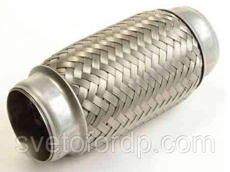 Гофра глушника 55х280 (3-х шарова) Корея, SHIKOO(гофра), фото 1