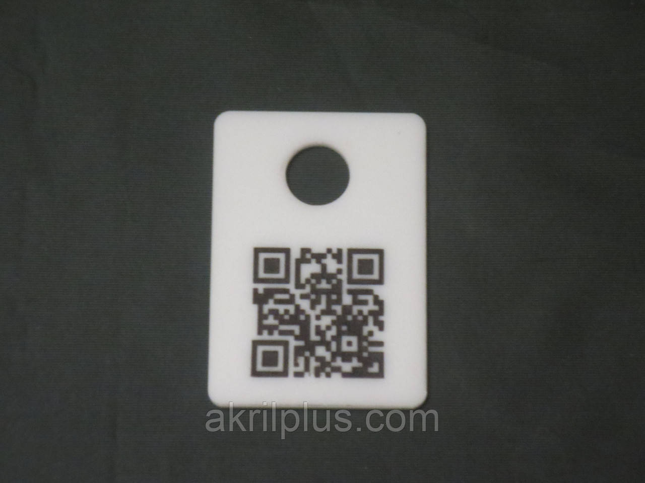 Номерок чорний в гардероб 50*70 мм овальний