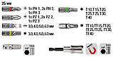 Набір біт 25 мм, 32 шт, Profi KWB (118800), фото 4