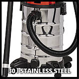 Пилосос для вологого та сухого прибирання Einhell TC-VC 1930 S (2342188), фото 4