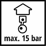 Шланг високого давления Einhell 15 м, внутрішній діаметр 6 мм (4138200), фото 3