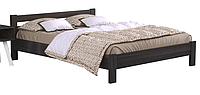 Двуспальная кровать Estella Рената 180х190 см деревянная в цвете венге