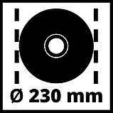 Шліфмашина кутова Einhell TE-AG 230/2000 (4430840), фото 10