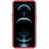 Захисний чохол Nillkin для Apple iPhone 13 (Super Frosted Shield Pro) Red Червоний, фото 2