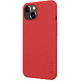 Захисний чохол Nillkin для Apple iPhone 13 (Super Frosted Shield Pro) Red Червоний, фото 3