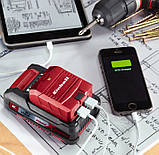 Зарядний пристрій USB акумуляторний Einhell TE-CP 18 Li USB - Solo (4514120), фото 4