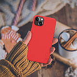 Захисний чохол Nillkin для Apple iPhone 13 (Super Frosted Shield Pro) Red Червоний, фото 5