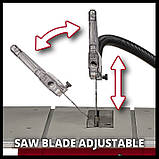 Пила циркулярна настільна Einhell TC-TS 2025/2 U (4340490), фото 5