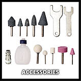 Гравер пневматичний прямий Einhell TC-PP 220 (4138540), фото 4