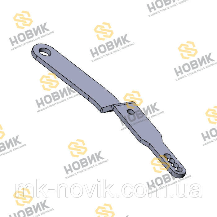 24114800 Кронштейн прикочувального ролика вигнутий Horsch