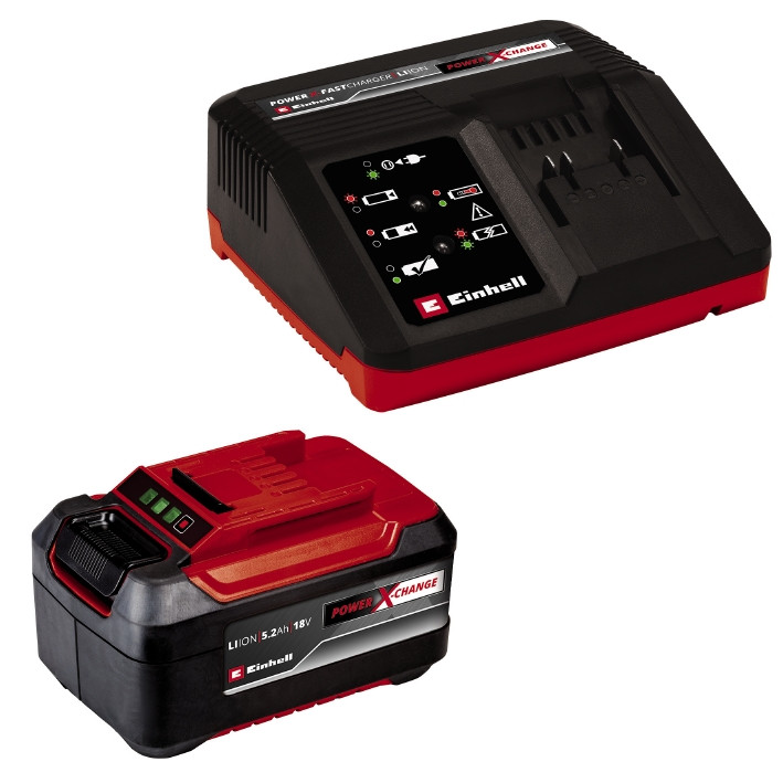 Акумулятор + зарядний пристрій Einhell 18V 5.2 Ah PXC Starter Kit (4512114)