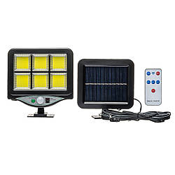 Вуличний ліхтар із сонячною панеллю BK128-6 COB прожектор/7499