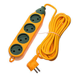 Подовжувач Advanced 8 гнізд, довжина: 3 метри/ двостороння колодка
