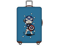 Захисний чохол для валізи MiUi Captain America size M for suitcase 22-24"